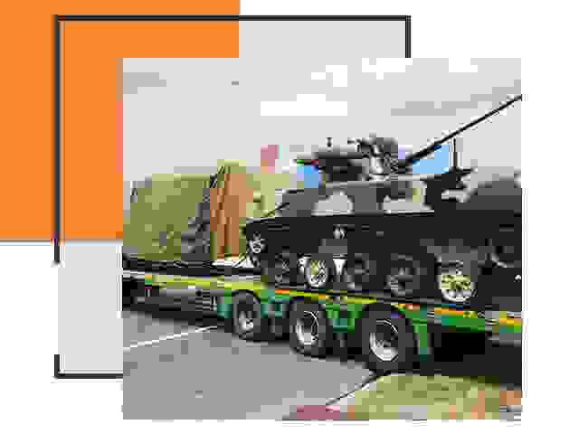 Перевозка военной техники в Ханты-Мансийске
